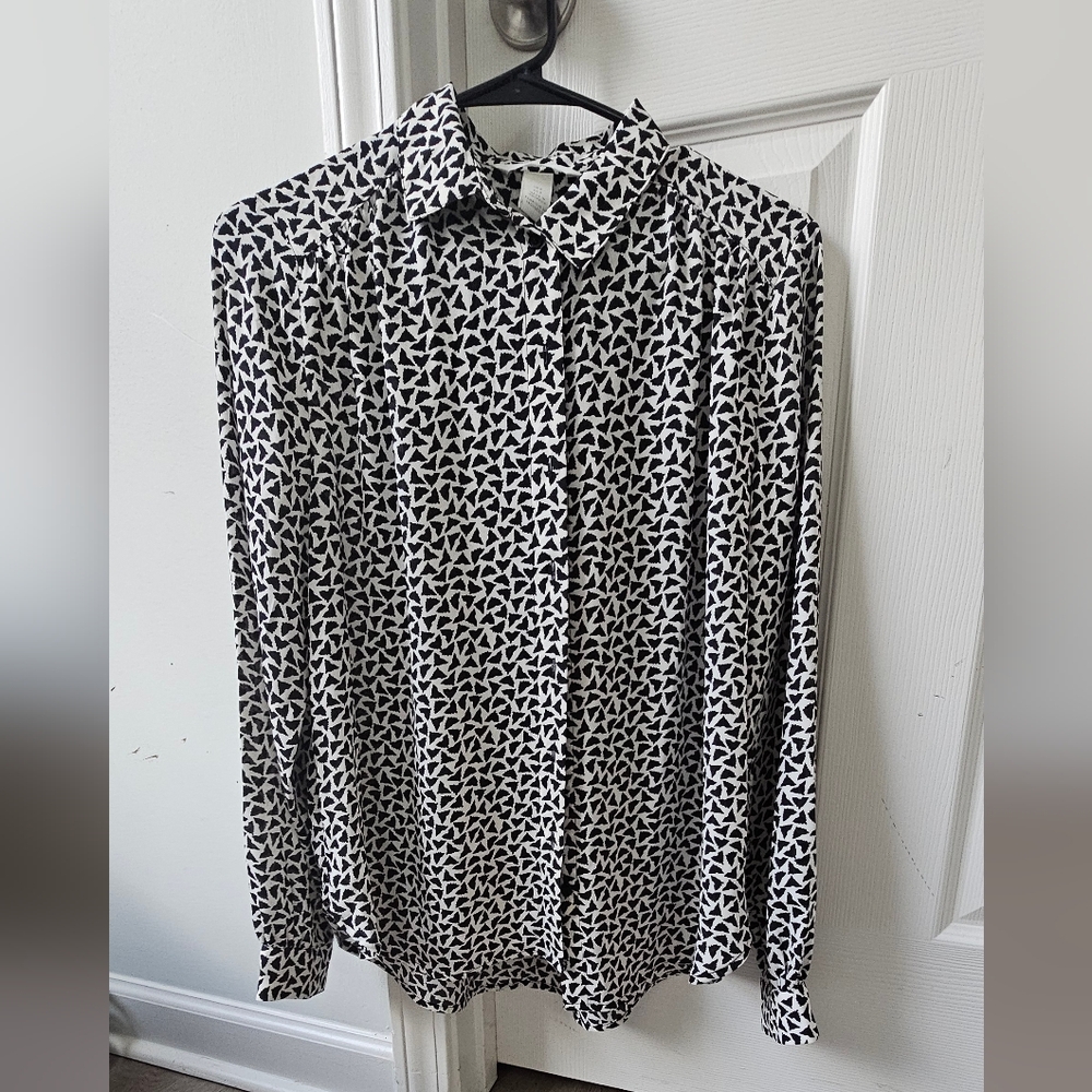 Long-sleeved blouse | H&M
